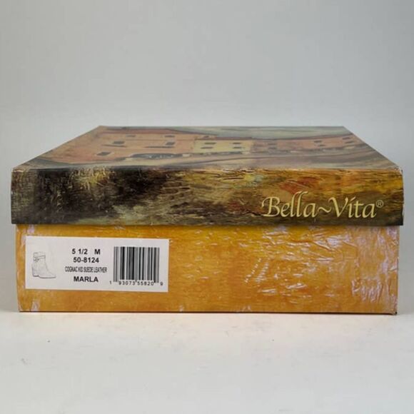 New Bella Vita Women US 5.5 & 11 Brown Suede Block Heel Ankle Boots  | $168 - Picture 9 of 9